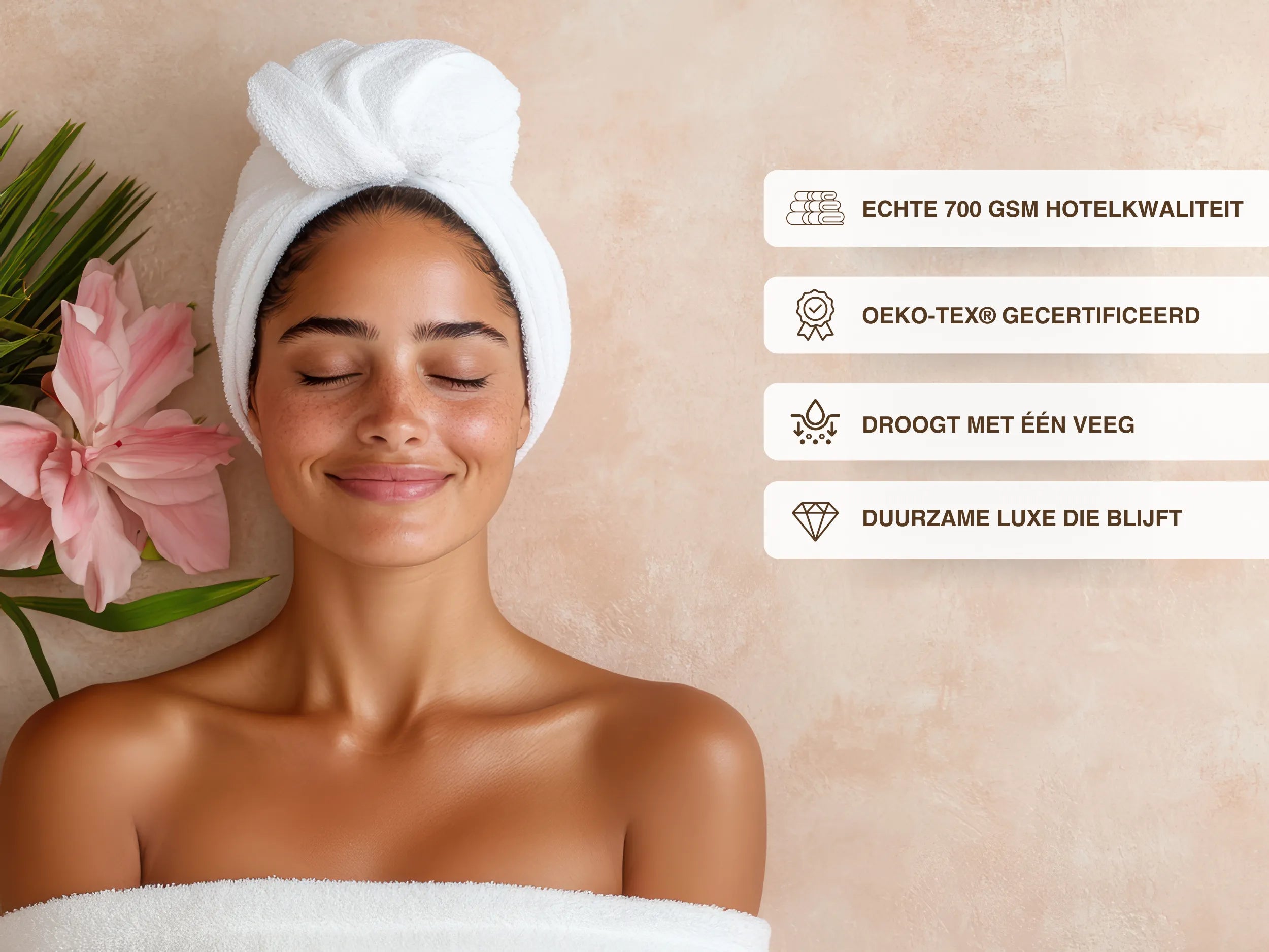 Ultra Zachte Hotel Handdoeken